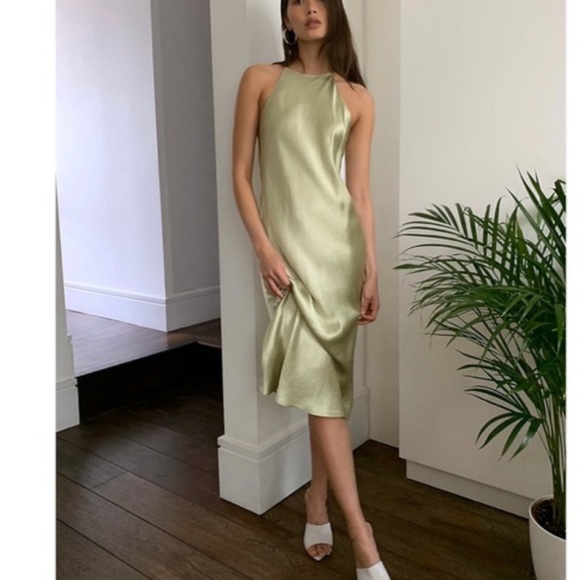 Aritzia Dresses Nwt Aritzia Babaton Lato Slip Dress Poshmark